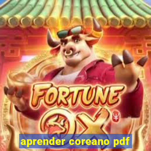 aprender coreano pdf